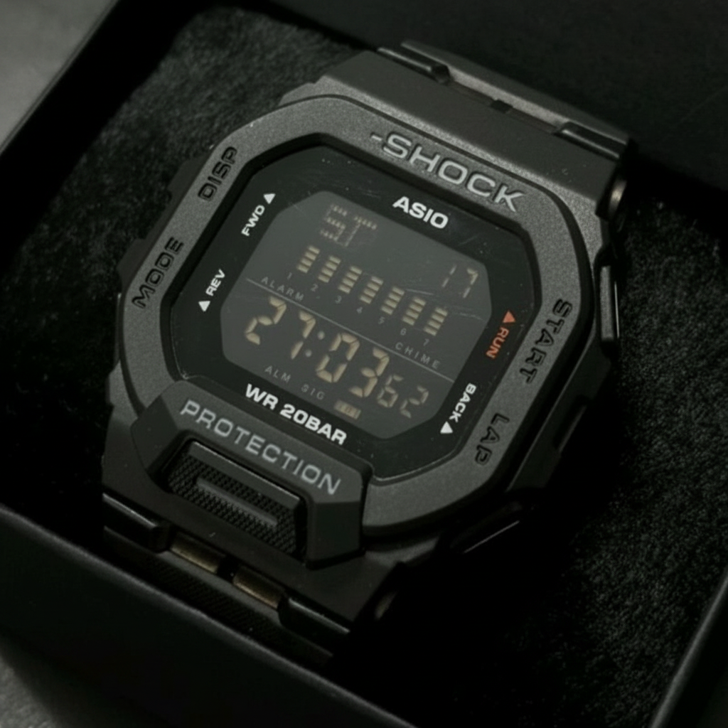 Relógio G-SHOCK Casio Digital Masculino — Série GBD/DW | À Prova D'água