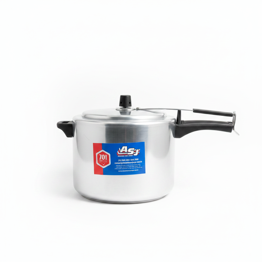 Panela de Pressão 10 Litros fundo branco