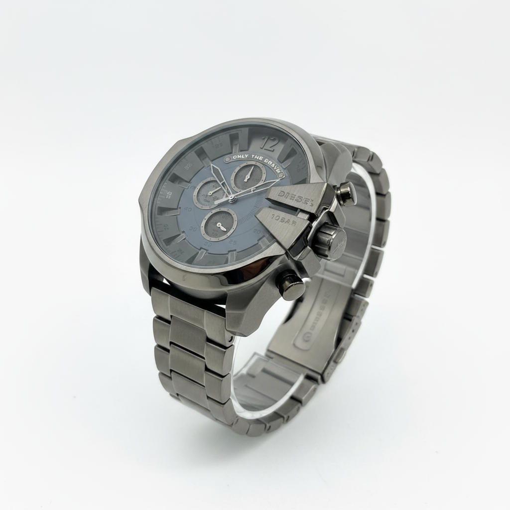 Relógio Diesel Mega Chief Exclusive Limited Edition | Aço 904L | À Prova D'Água