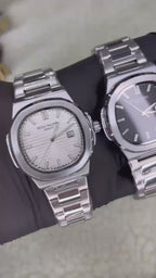 Relógio Patek Philippe Nautilus — Minimalista | Todas as Gravações | Fecho Duplo