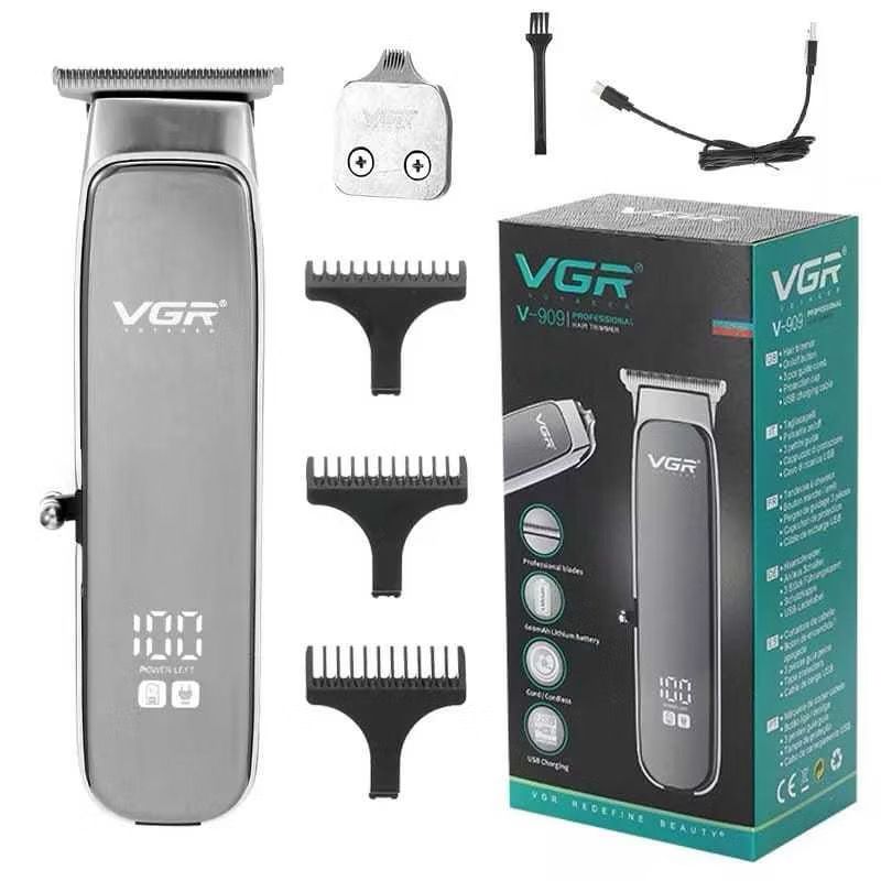 Máquina de Corte Profissional VGR V-909 - Display Digital