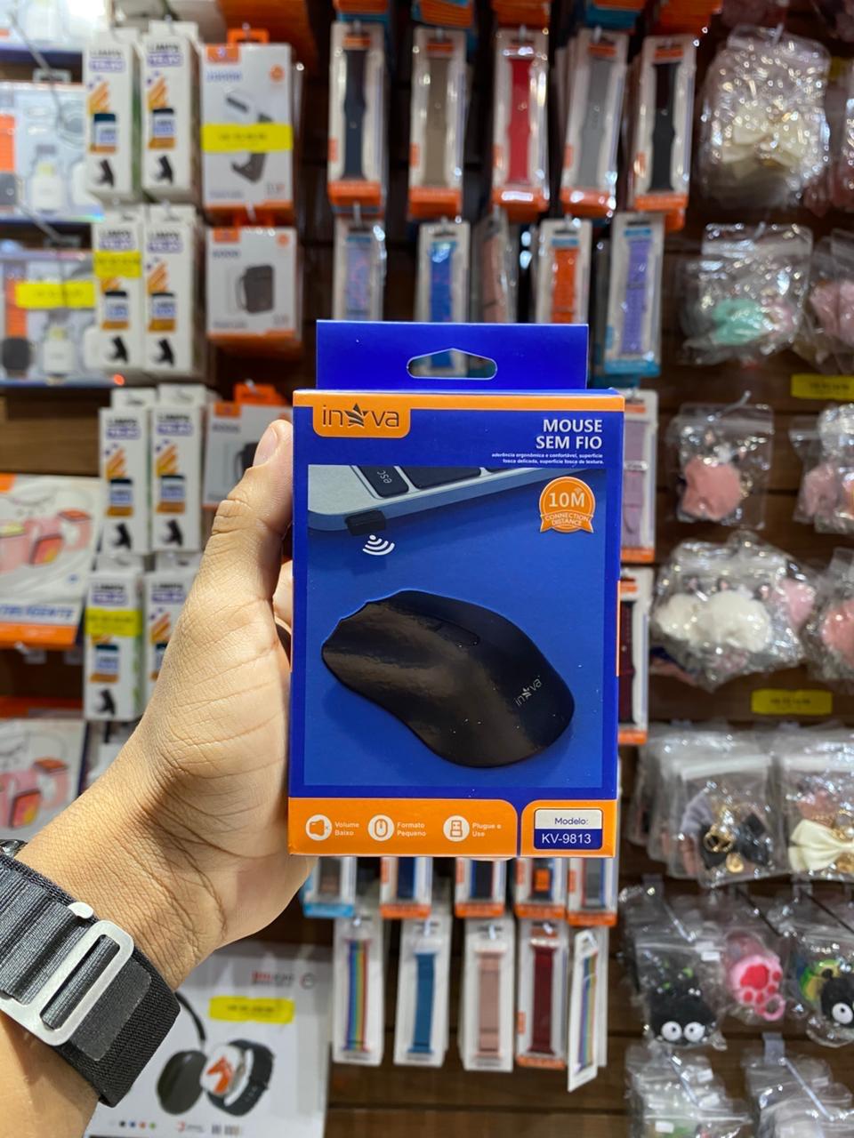 Mouse Sem Fio Inova 10M KV-98132