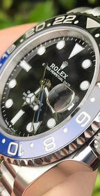 Rolex Gmt Master 2 Batman 40mm Pulseira Jubileu Automático