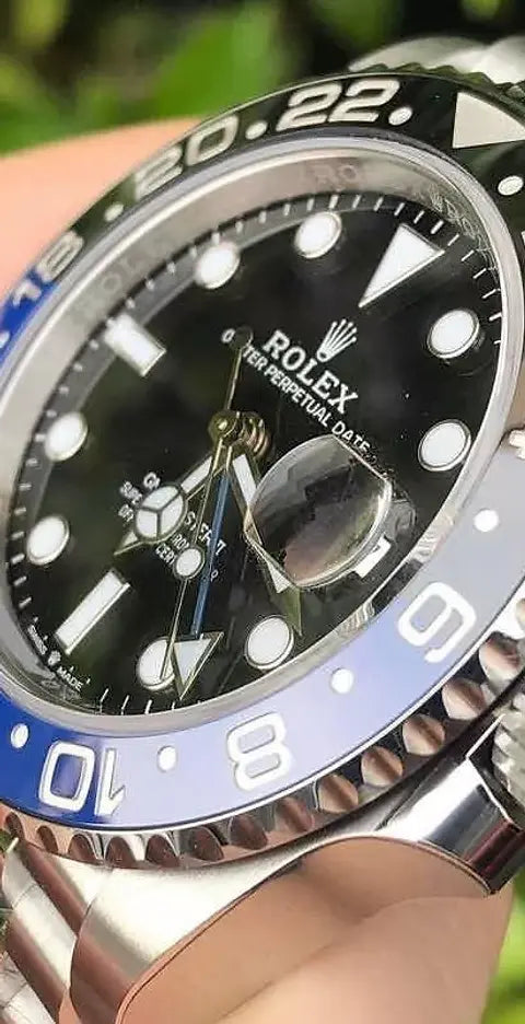 Rolex Gmt Master 2 Batman 40mm Pulseira Jubileu Automático