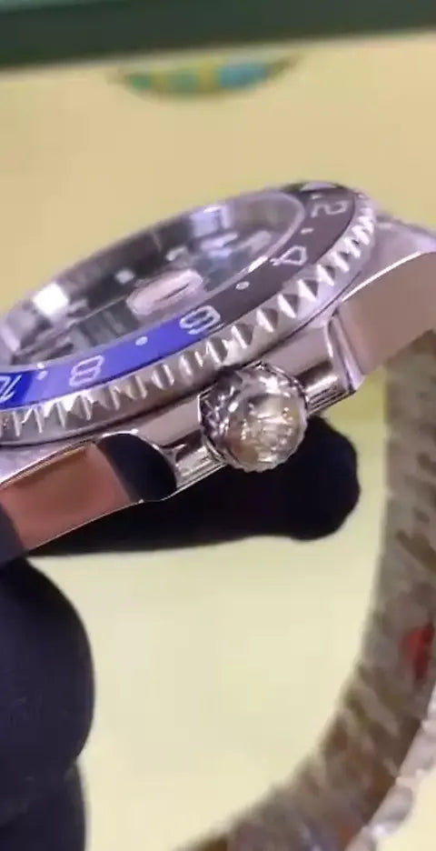 Rolex Gmt Master 2 Batman 40mm Pulseira Jubileu Automático