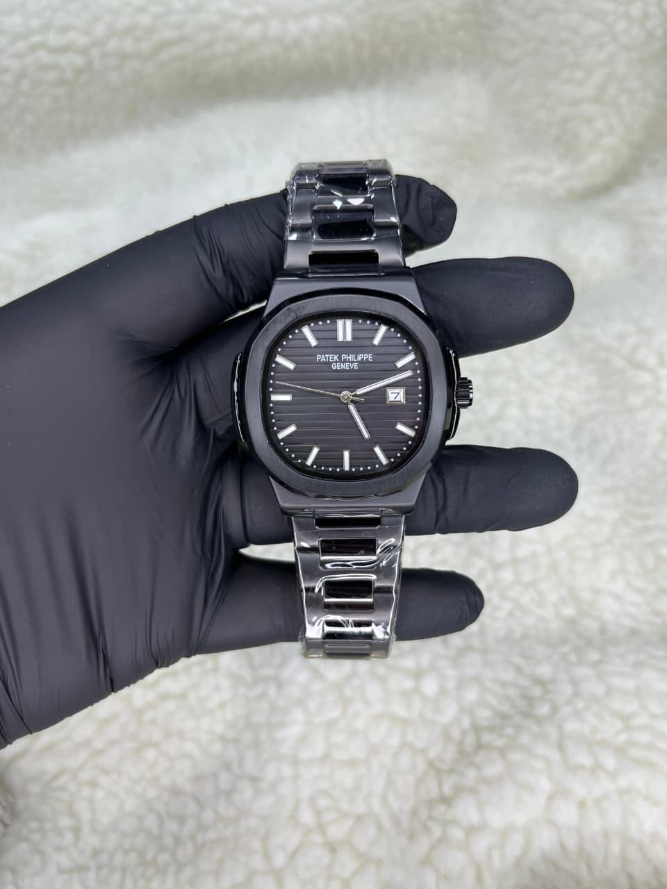 Relógio Patek Philippe Nautilus — Minimalista | Todas as Gravações | Fecho Duplo