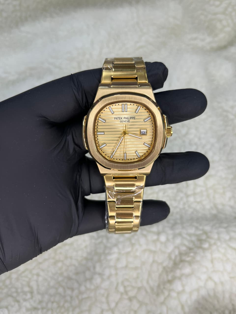 Relógio Patek Philippe Nautilus — Minimalista | Todas as Gravações | Fecho Duplo