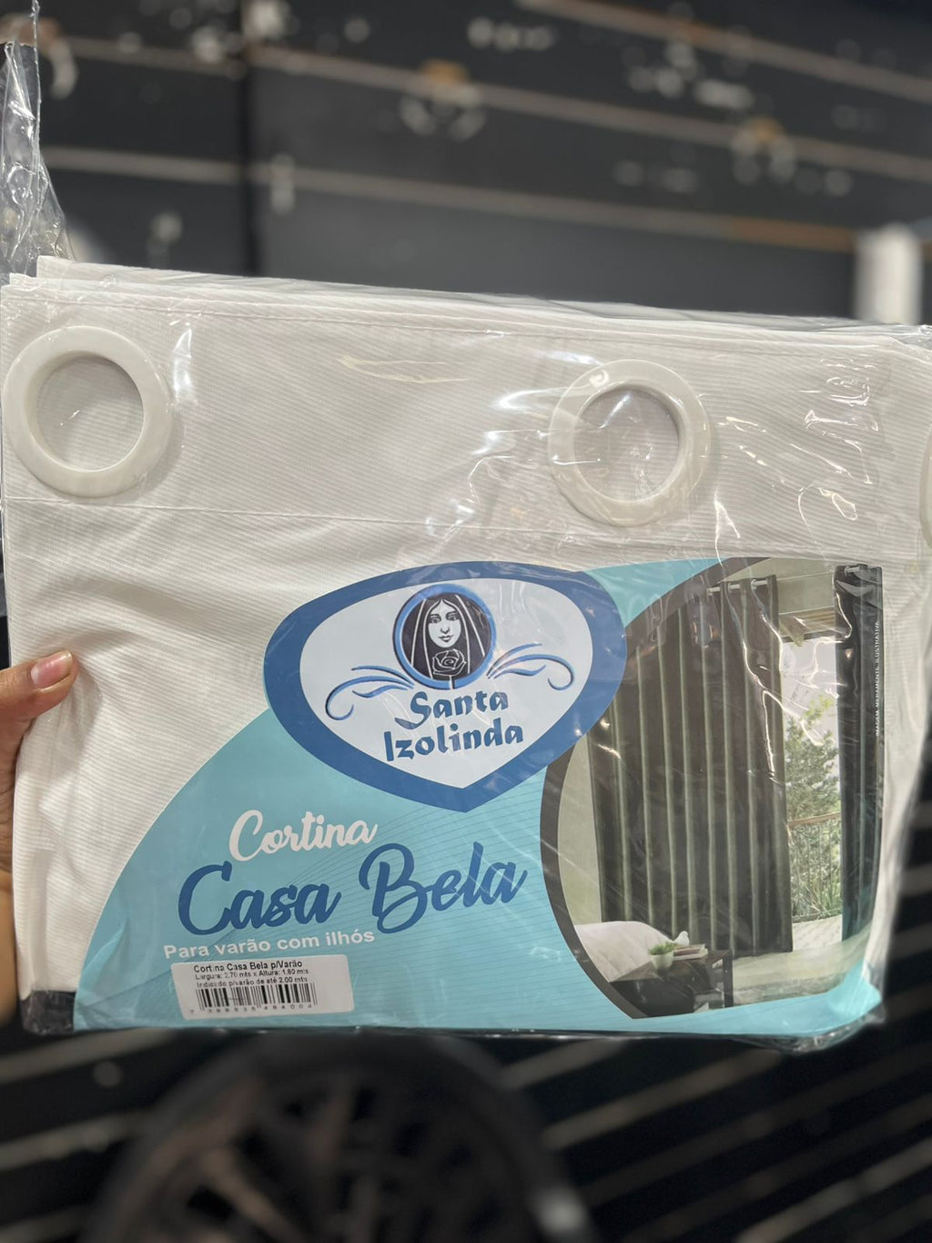 Cortina Casa Bela 2 Peças