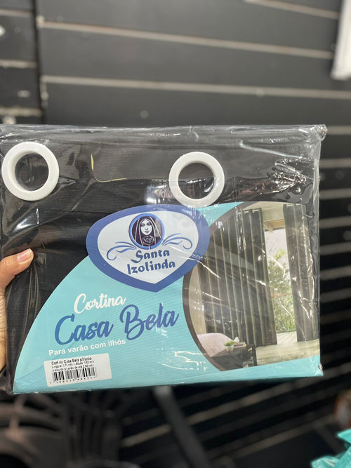 Cortina Casa Bela 2 Peças