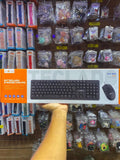 Kit Teclado e Mouse com Fio Inova