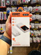 Power Bank 20000mAh 33W Carregamento Rápido