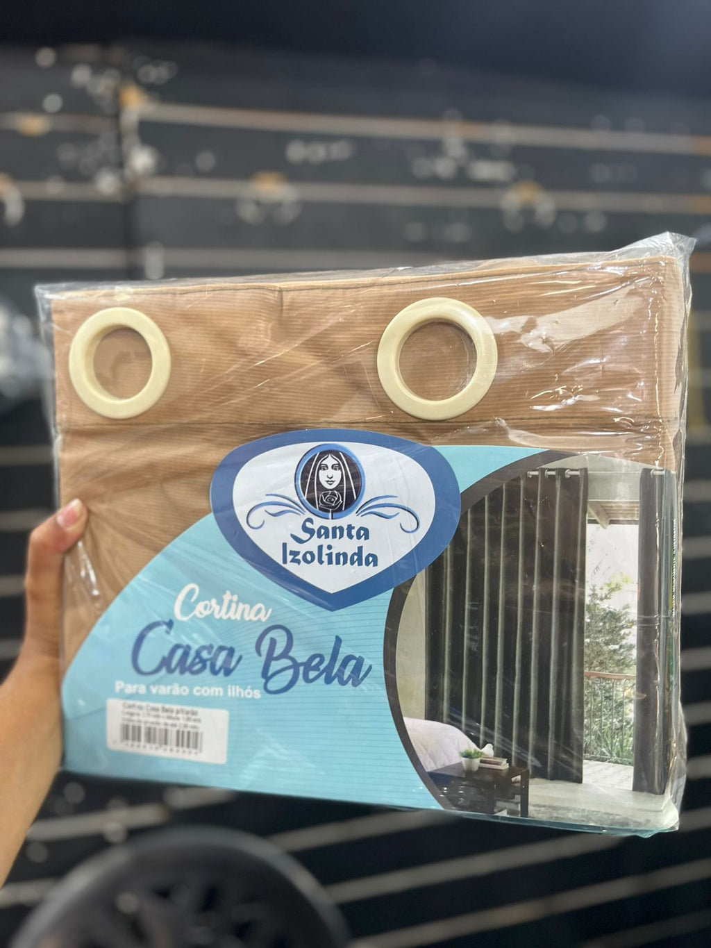 Cortina Casa Bela 2 Peças