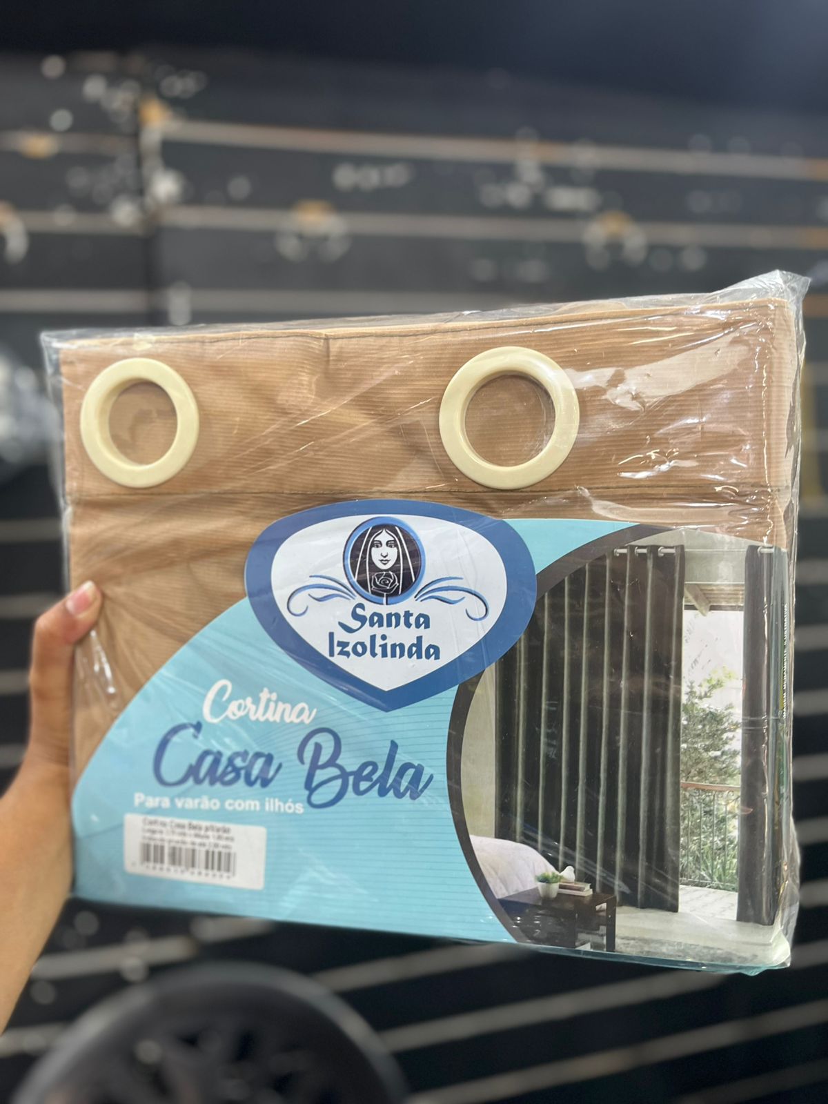 Cortina Casa Bela 2 Peças