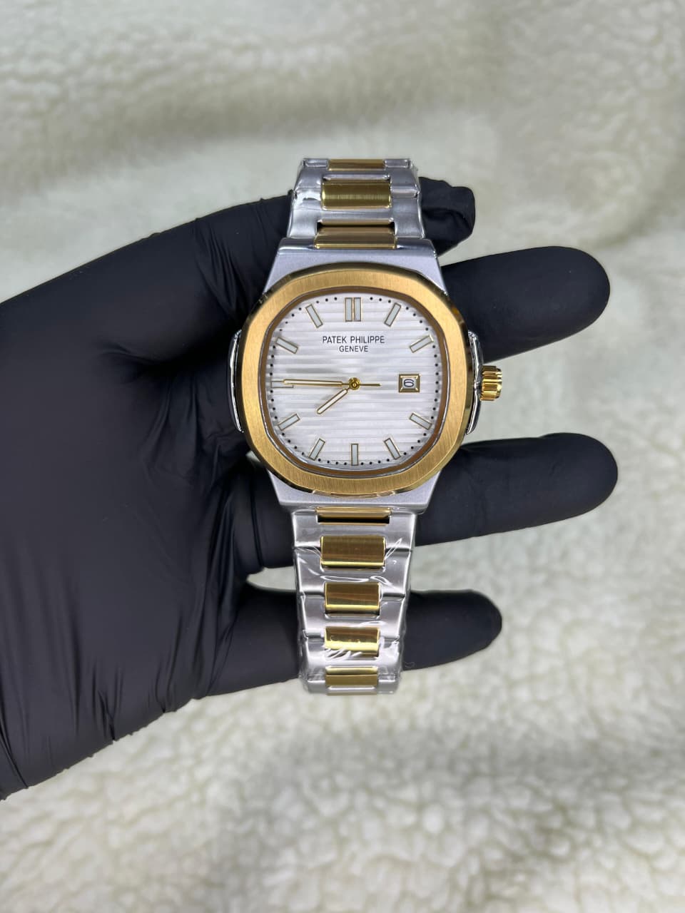 Relógio Patek Philippe Nautilus — Minimalista | Todas as Gravações | Fecho Duplo