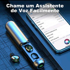 Fone Bluetooth TWS H'Maston com Case Carregador
