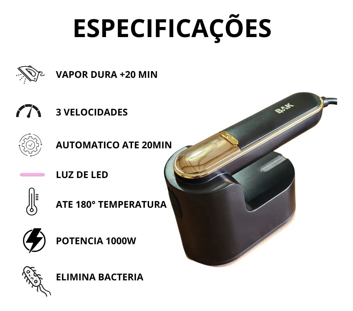 Mini ferro de passar