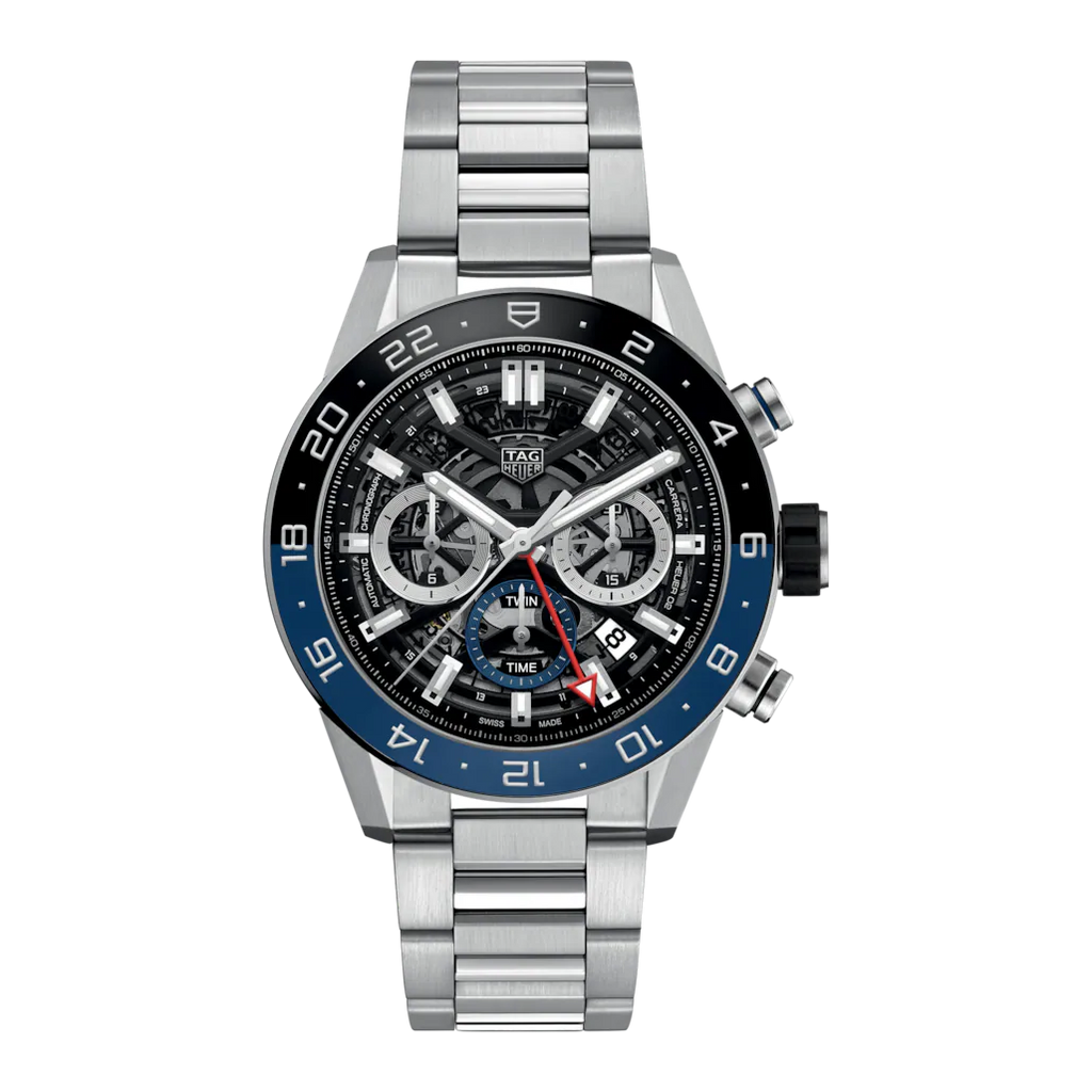 TAG Heuer Carrera Chronograph GMT Calibre HEUER 02