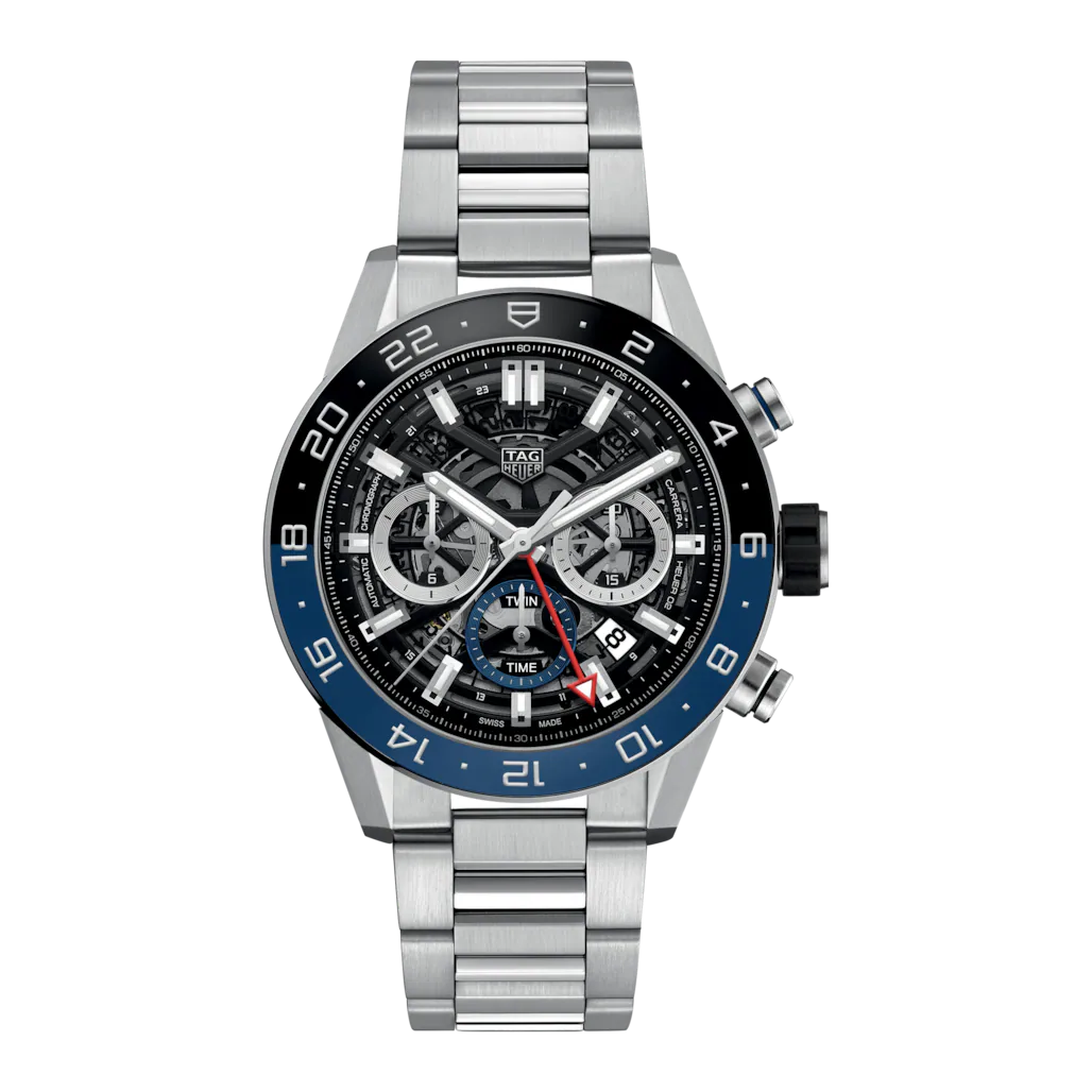 TAG Heuer Carrera Chronograph GMT Calibre HEUER 02