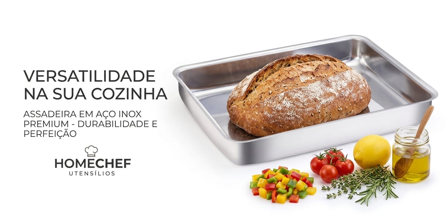 Assadeira em Aço Inox Premium